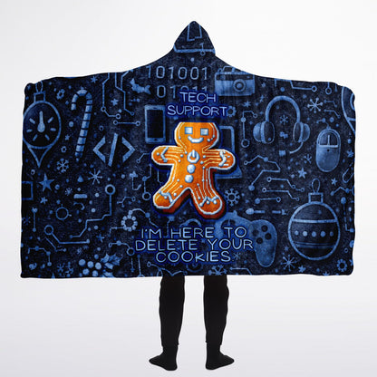 Delete Cookies - Hooded Blanket