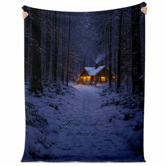 Home is where the heart is - Premium Decoration Blanket