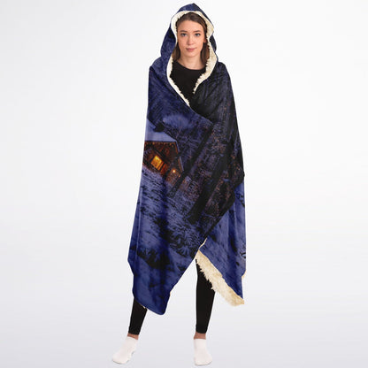 Home is where the heart is - Hooded Blanket