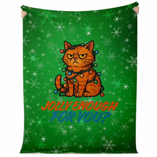 Jolly Cat - Premium Decoration Blanket